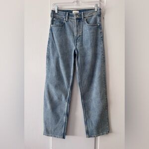 Everlane Light Blue High Rise Jeans - the way high jean - 25 - 27.5” inseam